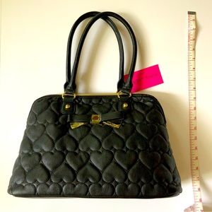 Betsey Johnson Be Mine Dome Satchel